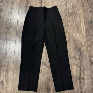 PORTS 1961 Elegant Black women Dress Trousers pants size 36 wool blend Italy